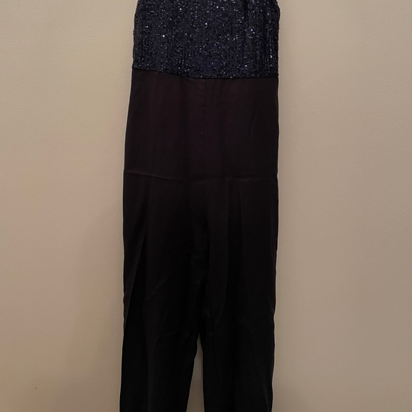 SOLD🚫/ Blue Sequin Jumpsuit - Picture 5 of 8